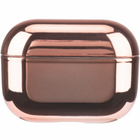 Zaštitna metalna navlaka za AirPods Pro - ružičasto zlatni