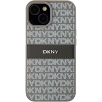 DKNY Maska Repeat Pattern Tonal Stripe za iPhone 15 - bež