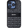 DKNY Repeat Pattern Tonal Stripe maska za iPhone 15 Pro - crna