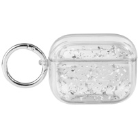 Prozirni omot sa šljokicama za AirPods Pro - proziran