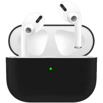 Ultra tanka silikonska futrola za AirPods Pro - crno