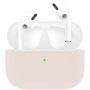 Ultra tanka silikonska futrola za AirPods Pro - pješčano ružičasta