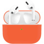 Ultra tanka silikonska futrola za AirPods Pro - marelica