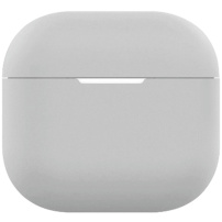 Zaštitna silikonska maskica za AirPods 4 / 5 - svjetlosiva