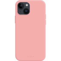 FIXED MagFlow silikonska maska sa MagSafe pro iPhone 14 Plus - ružičasti