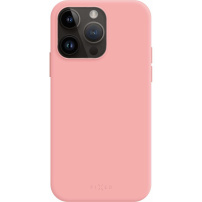 FIXED MagFlow silikonska maska sa MagSafe pro iPhone 14 Pro Max - ružičasti
