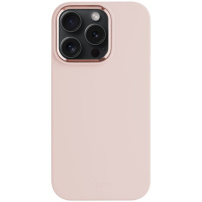 FIXED MagFlow silikonska maska sa MagSafe pro iPhone 15 Pro - ružičasti