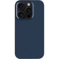 FIXED Silikonska maska MagFlow sa MagSafe za iPhone 16 Pro Max - tamnoplava