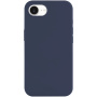 FIXED MagFlow silikonska maskica s MagSafe za iPhone 16e / 17e - tamnoplava