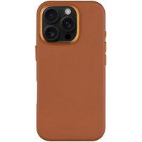 FIXED MagLeather Leather Cover sa MagSafe za iPhone 16 Pro Max - smeđa