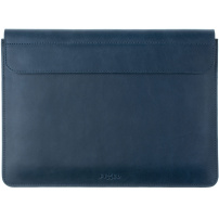 FIXED Oxford kožna kuverta za MacBook 12" (A1534) - tamno plava