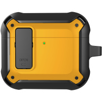 Super otporna futrola s karabinerom za AirPods 4 / 5 - žuta