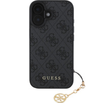 Guess 4G Charms maska za iPhone 16 Plus - siva