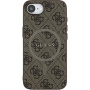 Guess 4G Colored Ring maskica s MagSafe za iPhone 16e / 17e - smeđa