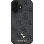 Guess 4G mala metalna maska s logotipom MagSafe za iPhone 16 - siva