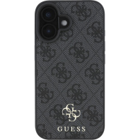 Guess 4G mala metalna maska s logotipom MagSafe za iPhone 16 - siva