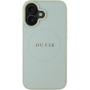 Guess Grained Classic Logo maska sa MagSafe za iPhone 16 - zelena