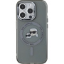 Karl Lagerfeld IML K&CH Heads metalni okvir s MagSafe za iPhone 15 Pro Max - crni