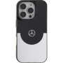 Mercedes Double Layer maska sa MagSafe za iPhone 16 Pro Max - crna i srebrna