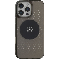 Mercedes Star Pattern maska sa MagSafe za iPhone 16 Pro - siva