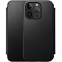 Nomad Leather Folio etui na preklop sa MagSafe za iPhone 14 Pro Max - crno