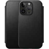 Nomad Leather Folio etui na preklop sa MagSafe za iPhone 14 Pro Max - crno