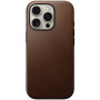 Nomad Kožna maska Modern Leather sa MagSafe za iPhone 16 Pro - smeđa