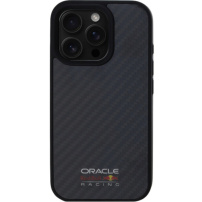 Oracle Red Bull Racing Carbon Shiny Logo maska sa MagSafe za iPhone 16 Pro - crna