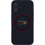 Oracle Red Bull Racing Silikonska maska Red Ring sa MagSafe za iPhone 16 - tamno plava