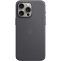 Originalna Apple maska od tkanine FineWoven sa MagSafe za iPhone 15 Pro Max - crni