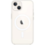 Originalna Apple silikonska maskica s MagSafe za iPhone 13 - proziran