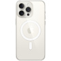 Originalna Apple silikonska maskica s MagSafe za iPhone 15 Pro Max - proziran