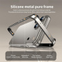 Zaštitni okvir za iPhone 16 Pro Max - crveni