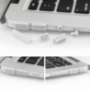 12in1 silikonski čepovi protiv prašine za portove MacBook Pro Retina 13" / 15" a Air 11" / 13" - bijela
