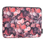 Torba s cvjetnim uzorkom za iPad do 13" / MacBook do 14" - crvena