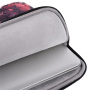 Torba s cvjetnim uzorkom za iPad do 13" / MacBook do 14" - crvena