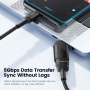 Toocki TQ-OTG06 adapter za punjenje i prijenos podataka - USB-A na USB-C - ljubičasta