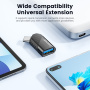 Toocki TQ-OTG06 adapter za punjenje i prijenos podataka - USB-A na USB-C - ljubičasta