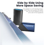 Toocki TQ-OTG06 adapter za punjenje i prijenos podataka - USB-A na USB-C - ljubičasta
