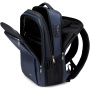 COOLBELL CB-8308 ruksak s vanjskim USB portom i bravom za zatvarače za iPad / MacBook do 17" - tamnoplavi