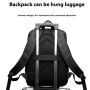 WEPOWER W-1316 vodootporan ruksak za iPad / MacBook do 16" - tamno sivi