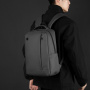 WEPOWER W-1316 vodootporan ruksak za iPad / MacBook do 16" - tamno sivi
