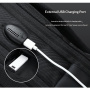 COOLBELL CB-8316 prostrani ruksak s vanjskim USB priključkom za iPad / MacBook do 16" - sivi