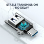 JOYROOM S-H151 adapter za punjenje i prijenos podataka - USB-A na USB-C - srebrna