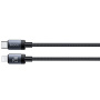 Yesido Y73 set auto punjača s portovima USB-C / USB-A i kabela USB-C na Lightning - 30W - 1 m - crna