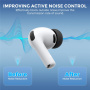 AhaStyle zamjenski silikonski nastavci za AirPods Pro 3 - L - 2 kom - crni