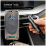 FIXED auto punjač s priključcima 2x USB-C - 65W - crni