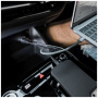 FIXED auto punjač s priključcima 2x USB-C - 65W - crni