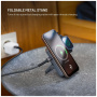 FIXED MagZen 5 bežična MagSafe powerbanka s punjenjem za Apple Watch, stalkom i USB-C priključkom - 5 000 mAh - siva