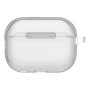UNIQ Glase Pro Lock prozirna maskica sa zatvaranjem i karabinerom za AirPods Pro 3 - prozirna